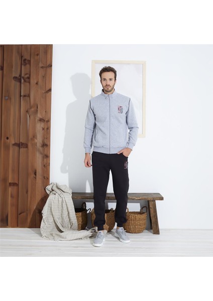 1300 Erkek Fermuarlı Eşofman Takım