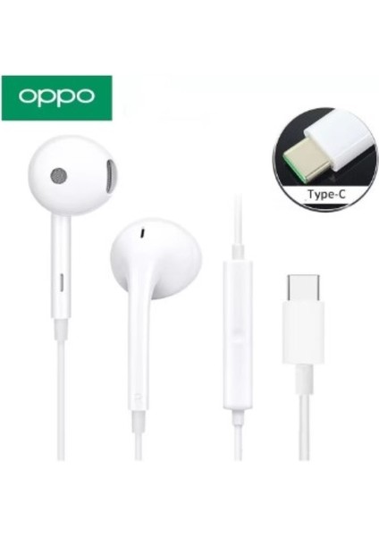 Realme 11 Pro ve 11 Pro+ Kulak Içi Kablolu Kulaklık Type-C MH135-3 White ( Oppo Türkiye Garantili)