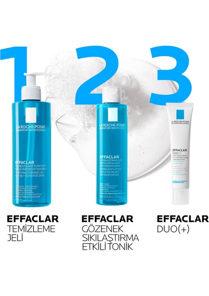 La Roche Posay Effaclar Gel 400 ml 2 Adet