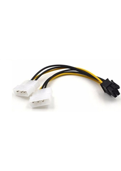 6 Pin Power Kablo 6 Pin Ekran Kartı Power Kablosu 30 cm 6 Pin Ekran Kartı Kablosu