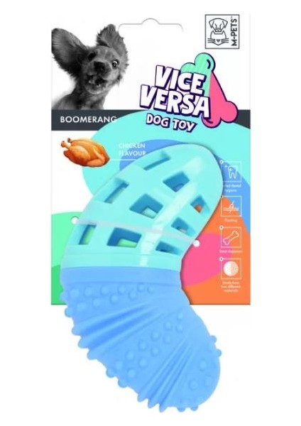 Vice Versa Boomerang Tavuk Aromalı Köpek Oyuncağı