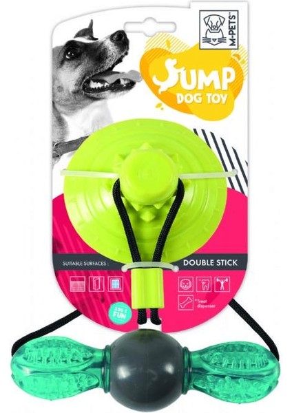 Jump Double Stick Ödül Hazneli Vantuzlu Köpek Oyuncağı
