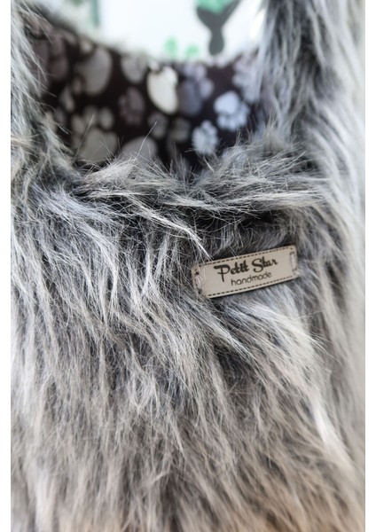 Gri Peluş Kırçıl Pet Taşıma Çantası fiyatları