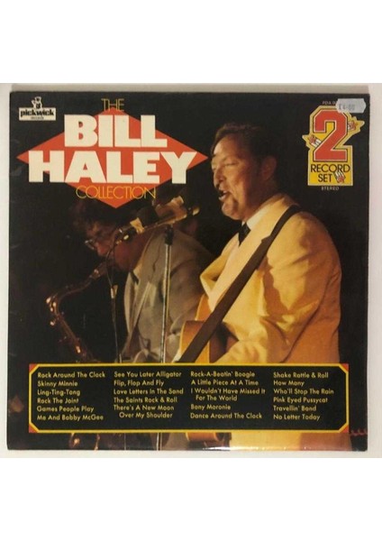 Bill Haley The Bill Haley Collection Double Çift Lp Plak (Orjinal 1975 Ingiltere Baskı)