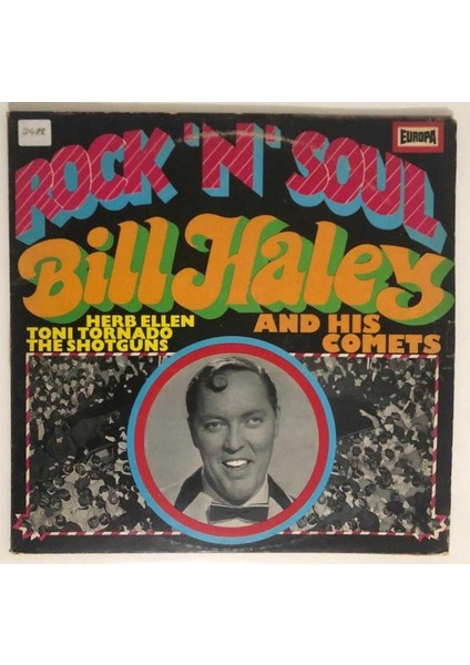 Rock N Soul Bill Haley Lp Plak (Orjinal Alman Dönem Baskı)