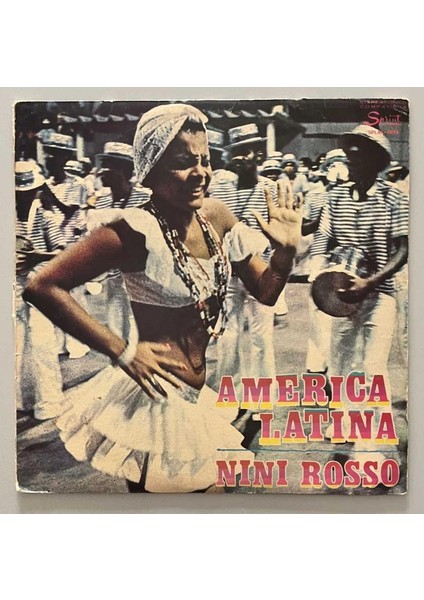 Nini Rosso America Latina Plak (1971 Orjinal Dönem Amerika Baskı)