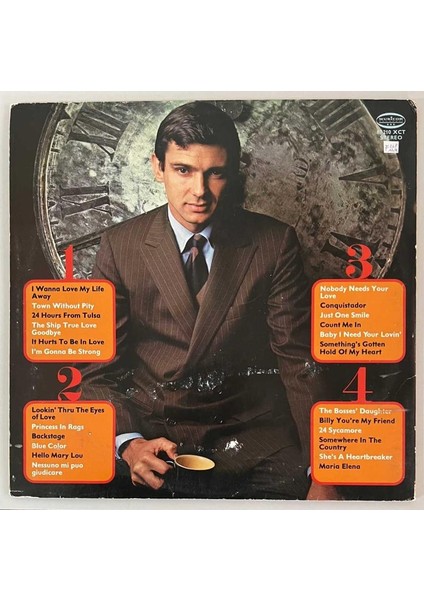 Gene Pitney Pop Chronik Lp Double Çift Plak (Orjinal Alman Baskı)