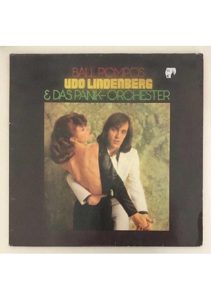 Udo Lindenberg & Das Panikorchester Ball Pompös Lp Plak (Orjinal 1975 Alman Baskı)