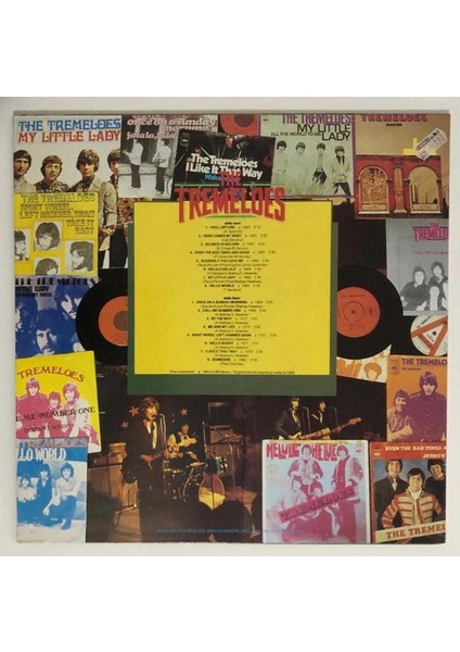 The Tremeloes 16 Greatest Hits Lp Plak (Orjinal 1983 Baskı)