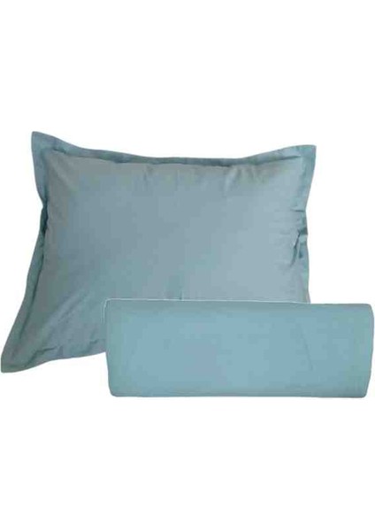 Tek Kişilik Lastikli Çarşaf & Kırlent Model Yastık Kılıfı