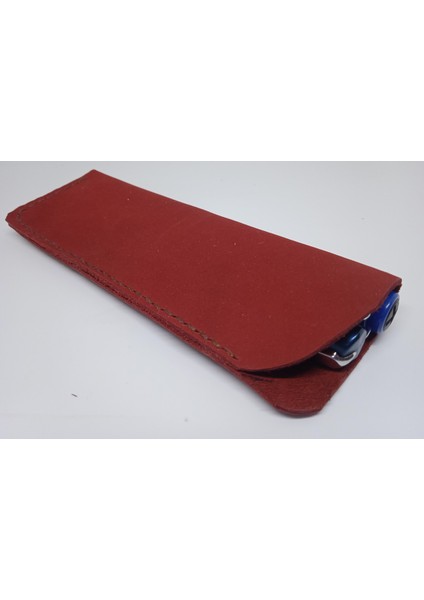 Gerçek Deri El Emeği Özel Kalemleriniz Için Kalemlik ( 2*3 Kalem Için ) 5,5cm 17 cm