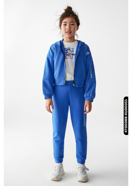 Kız Çocuk Puzzle Sweatshirt 8-14 Yaş 35361 modelleri