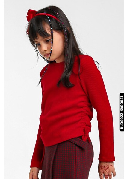 Kız Çocuk Sweatshirt 5-14 Yaş 35618
