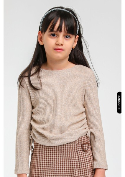 Kız Çocuk Sweatshirt 5-14 Yaş 35618