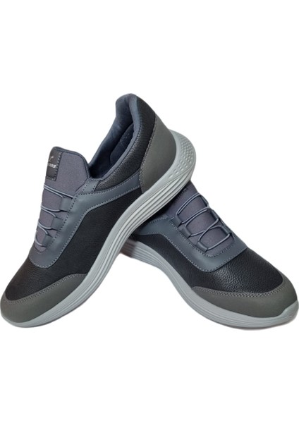 Lepons Suni Deri Günlük Spor Ayakkabı Kışlık Ve Mevsimlik 45-46-47 Numara Büyük Boy Aqua Ayakkabı Sneaker