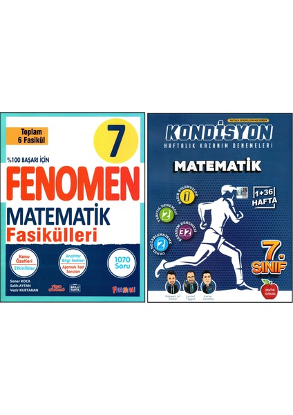 7. Sınıf Matematik Konu Özetli Soru Bankası Fasikülleri - Newton Yayınları Deneme 2 Kitap