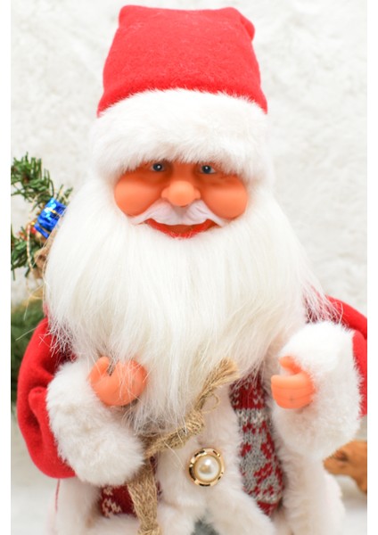 Lüx 55 cm Noel Baba Santa Claus Yılbaşı Süsü 55*17 Cm fiyatları