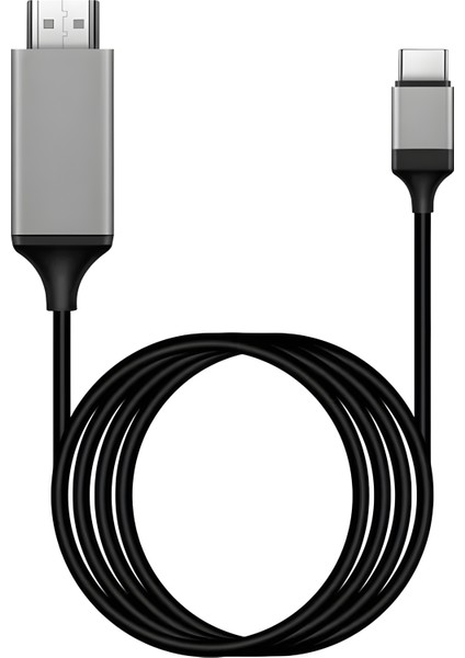 Type-C HDMI USB 3.1 Uyumlu Adaptör Kablosu Hdtv 30Hz 4K Usb-C Kablo Pc Için Monitör