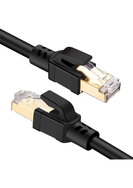 Cat8 1m 40GBPS S/ftp 2000MHZ Yüksek Hızlı Internet Kablosu