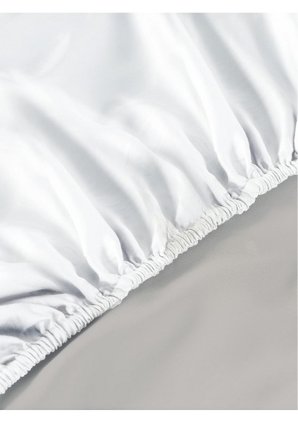 Pamuklu Lastikli Çarşaf Takımı Tek Kişilik Çift Kişilik Battal Boy 57 Tel Kumaş Ebatlı Beyaz-Renkli indirimleri