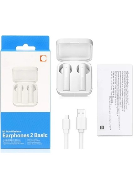 Mi True Wireless Earphones 2 Basic Iphone Uyumlu Android Uyumlu Kablosuz Kulak Içi Bluetooth Kulaklık