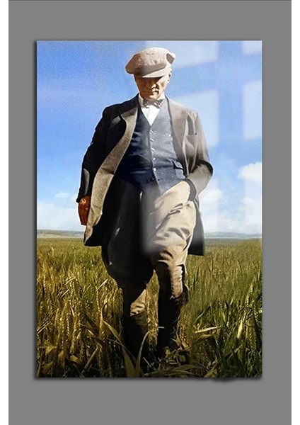 Atatürk Cam Tablo 43