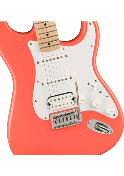 Sonic Stratocaster Hss Akçaağaç Tahitian Coral Elektro Gitar