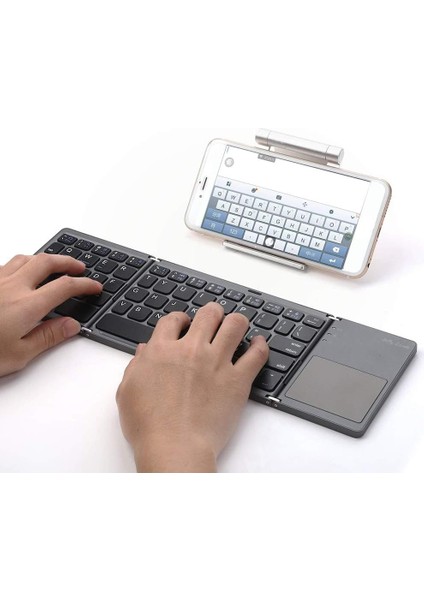 Klavyeli Irishom Katlanabilir Kablosuz Klavye, Çanta Boyutunda Katlanabilir Klavye fiyatları
