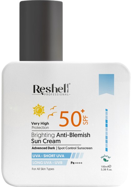 Lekeli Ciltlere Özel Yüksek Korumalı Yüz Güneş Kremi Spf 50