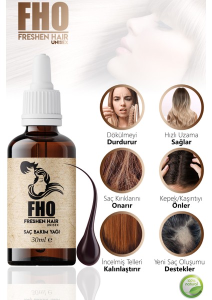 Freshen Hair +1 Adet Saç Bakım Serumu + 1 Adet Bitkisel Şampuan Fırsat Seti fırsatları