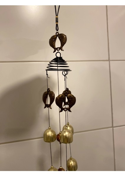Deprem Çanı Zili Rüzgar Çanı Zili Feng Shui Yin Yang Yunus