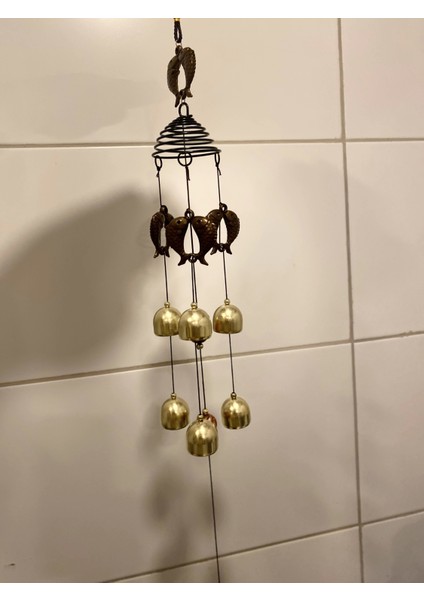 Deprem Çanı Zili Rüzgar Çanı Zili Feng Shui Yin Yang Yunus