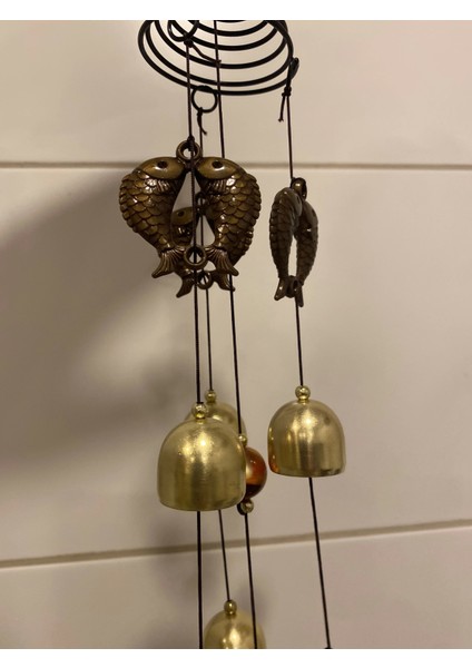 Deprem Çanı Zili Rüzgar Çanı Zili Feng Shui Yin Yang Yunus