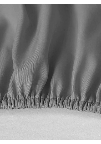 Pamuklu Lastikli Çarşaf Takımı Tek Kişilik Çift Kişilik Battal Boy 57 Tel Kumaş Ebatlı Beyaz-Renkli fırsatları