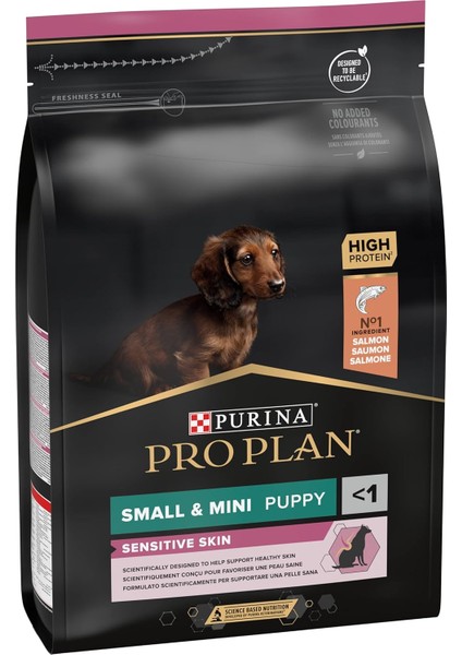 Small Mini Puppy Somonlu Yavru Köpek Maması 3 kg - Marspet