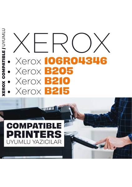 Xerox 106R04348 / B205 / B210 / B215 Muadil Toner fırsatları