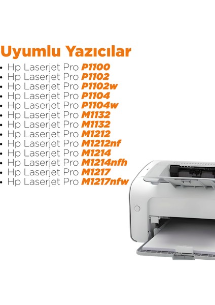HP CE285A Toner Tozu 500gr / P1102 / M1212 / M1132