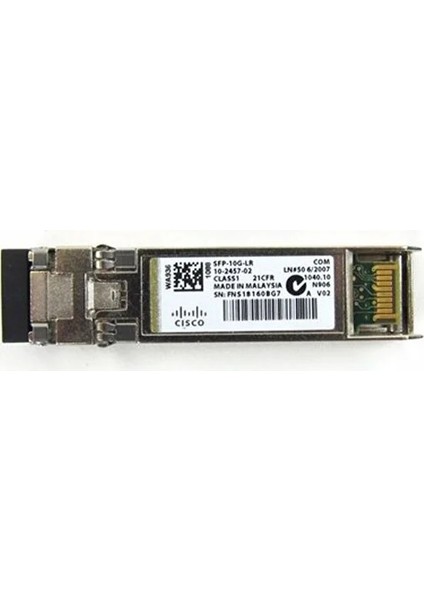 SFP-10G-LR-S= 10GBASE-LR (S-Class) Sfp+ Transceiver Module, Smf 1310NM