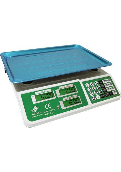 PM-21807 40 kg Elektronik Terazi (2 gr Hassasiyet)