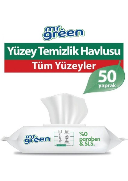 Yüzey Temizlik Havlusu 50 Yaprak