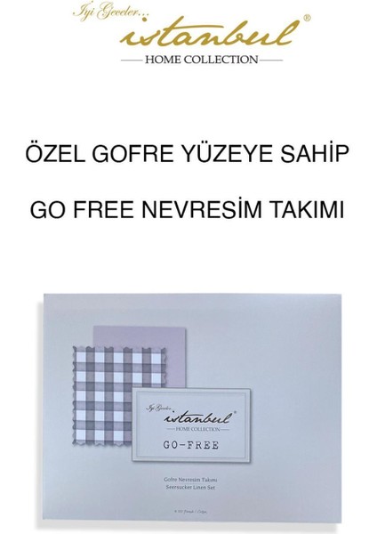 Go Free Tek Kişilik Nevresim Takımı Mavi