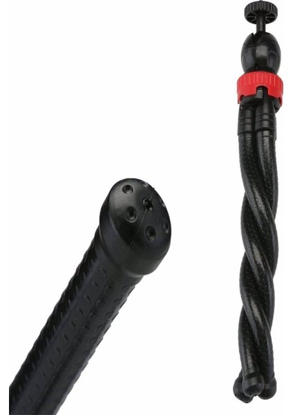 Esnek Flexible Tripod Kamera Profesyonel Telefon Tutucu 360 Derece Tripot
