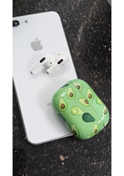 Pro Kılıf Yeşil Avokadolar Kulaklık Kılıfı