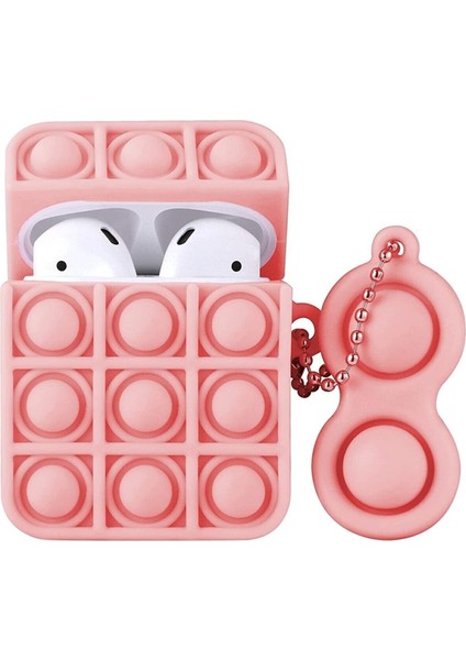 Kılıf 1. ve 2. Nesil Silikon Pop It Stres Yumuşak Silikon Kulaklık Kılıfı fiyatları