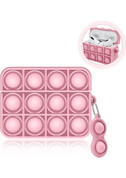 Pro Kılıf Silikon Pop It Stres Yumuşak Silikon Kulaklık Kılıfı