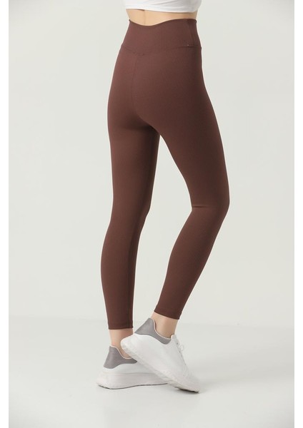 Içi Polarlı Kışlık Yüksek Bel Toparlayıcı Fitilli Tayt fırsatları