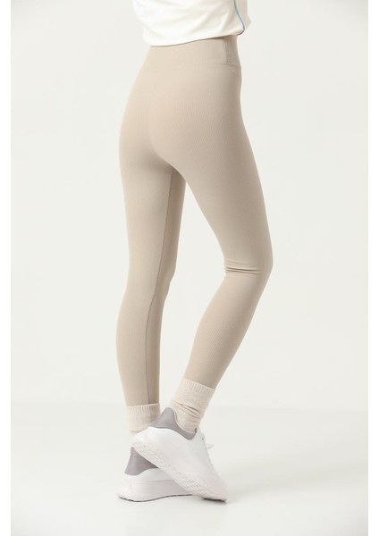 Içi Polarlı Kışlık Yüksek Bel Toparlayıcı Fitilli Tayt fırsatları