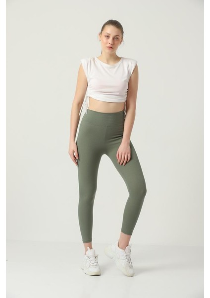 Içi Polarlı Kışlık Yüksek Bel Toparlayıcı Fitilli Tayt fiyatları