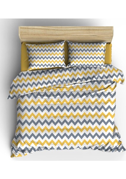 Çarşafı Lastikli Pamuklu Nevresim Takımı