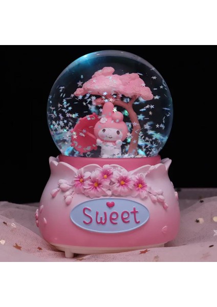 Sanrio Kuromi Büyük Boy Püskürtmeli Müzikli Işıklı Kar Küresi fiyatları